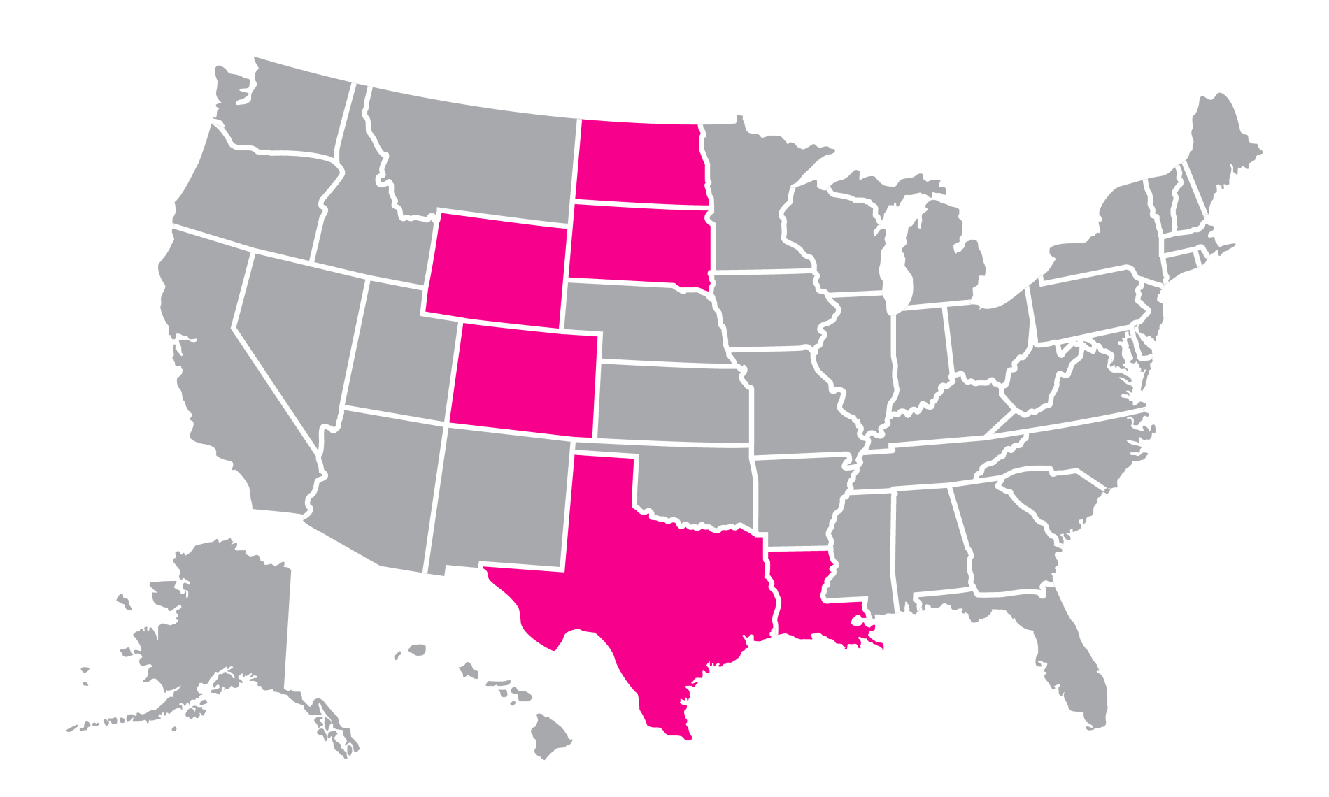AMP US Map Coverage